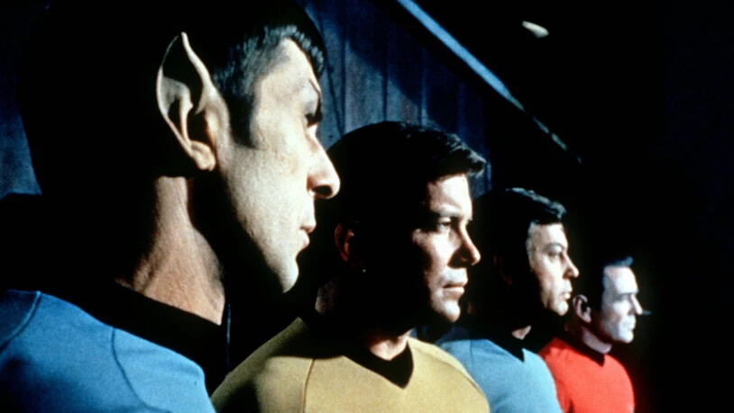 Der Halb-Vulkanier Mr. Spock (links) war eine der Hauptfiguren der ersten "Star Trek"-Serie.