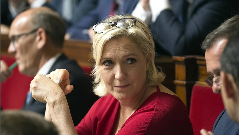 Marine le Pens Partei muss künftig mit einer Million Euro weniger aus öffentlichen Mitteln auskommen.