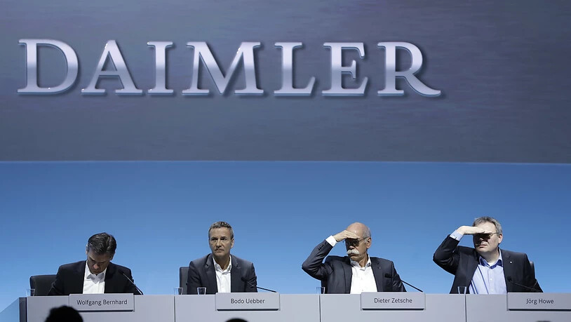 Daimler-Finanzchef Bodo Uebber will mit Rückzug Platz machen. (Archiv)