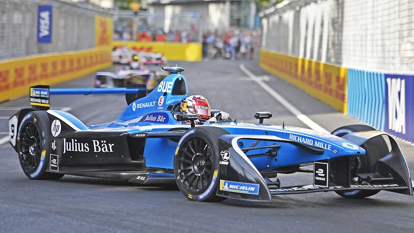 Sébastien Buemi wird mit seinem Formel-E-Boliden im kommenden Jahr nach Bern kommen