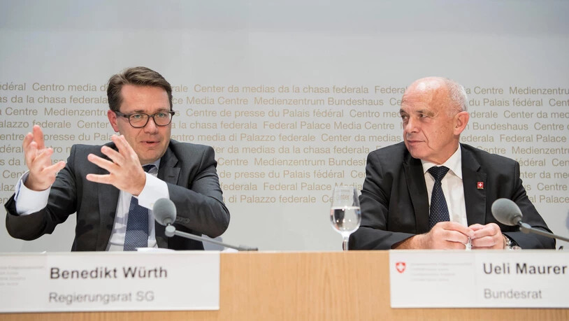 «Der Kopf sagt Nein»: Benedikt Würth steht nicht als Bundesrat zur Verfügung.