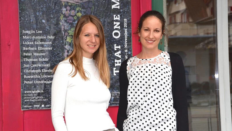 Céline Gaillard (links) und Simone Kobler leiten ab dem neuen Jahr das Kunstzeughaus. 