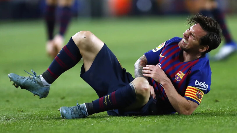 Lionel Messi erlitt im Spiel gegen Sevilla einen Armbruch und fällt rund drei Wochen aus