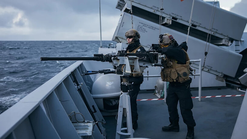 Grösstes Manöver seit dem Kalten Krieg angelaufen: Norwegische Marinesoldaten an der Übung "Trident Juncture 18".