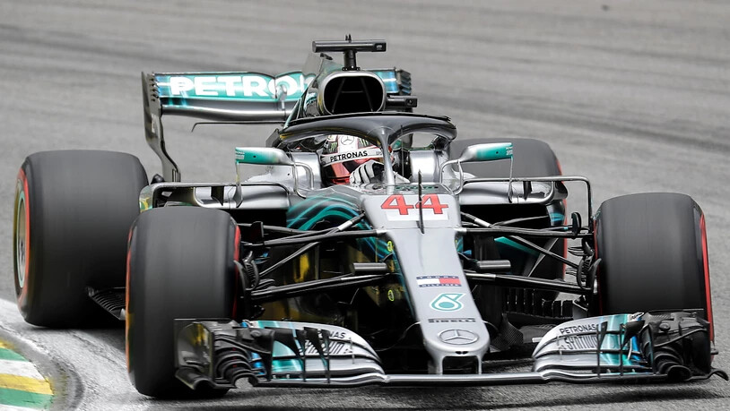 War eine Klasse für sich: Lewis Hamilton im Mercedes