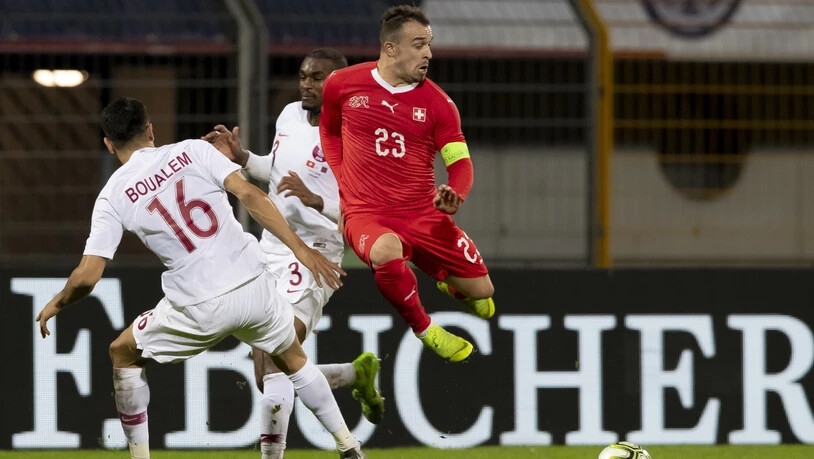 Xherdan Shaqiri brachte nach der Pause zumindest etwas Schwung in das Schweizer Angriffsspiel