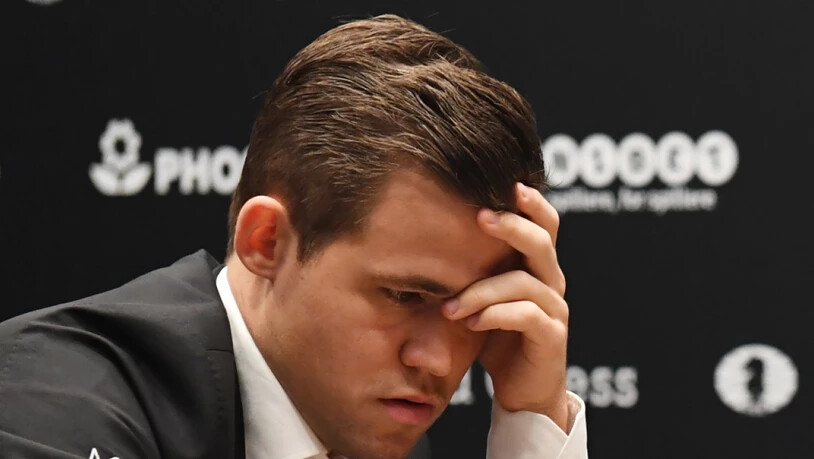 Titelverteidiger Magnus Carlsen fand bis jetzt keinen Weg zu einem Sieg gegen Herausforderer Fabiano Caruana