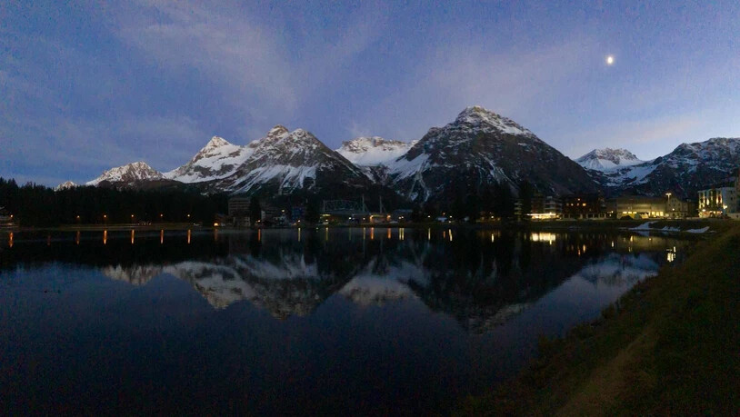 Abendstimmung in Arosa.
