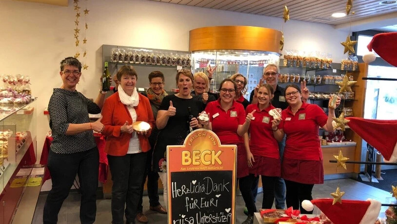 Das Team der Bäckerei Signer in Zizers ist stolz auf die Auszeichnung.