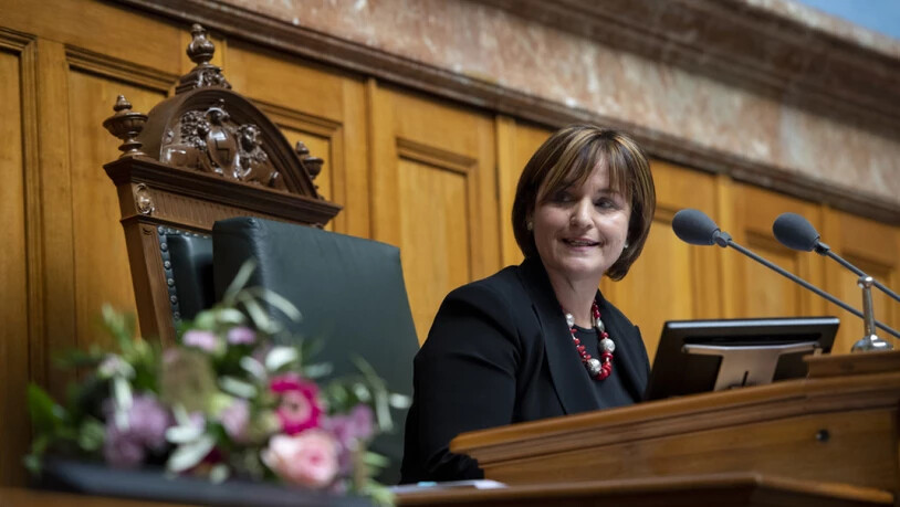 Die Tessiner SP-Nationalrätin Marina Carobbio ist Nationalratspräsidentin. Die grosse Kammer hat die 52-Jährige zu Beginn der Wintersession gewählt.