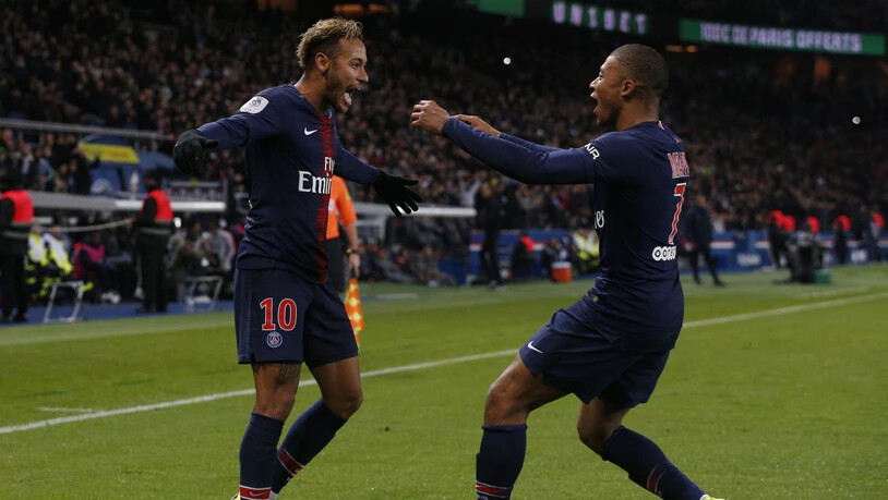 Neymar (links) und Kylian Mbappé stehen PSG im wichtigen Heimspiel gegen Liverpool wieder zur Verfügung