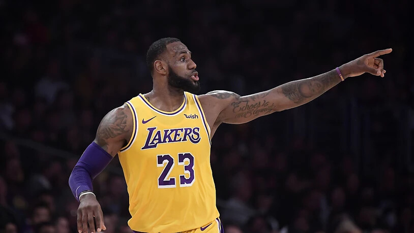 Die nächste Herausforderung: Seit diesem Sommer will LeBron James die tief gefallenen Los Angeles Lakers zu alter Grösse zurückführen