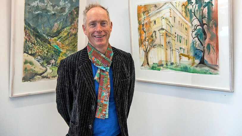 «Meine Aquarelle sind alle hier in der freien Natur entstanden», Luke Piper, Maler