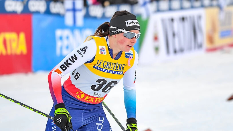 Bestes Resultat in dieser Saison: Nathalie von Siebenthal lief in Toblach auf den 8. Rang