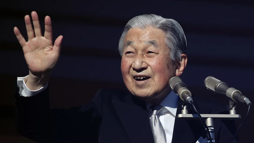 Japans Kaiser Akihito hat am Mittwoch zum letzten Mal eine Neujahrsansprache gehalten - im April will er abdanken.