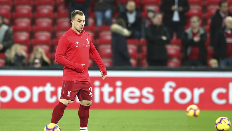 Xherdan Shaqiri wurde bei Liverpool nach 77 Minuten eingewechselt. Doch der Schweizer Internationale konnte dem Spiel auch keine Wende mehr geben