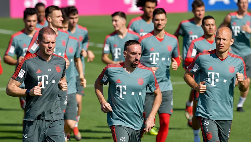 Franck Ribéry ist derzeit mit Bayern München in Katar im Trainingslager