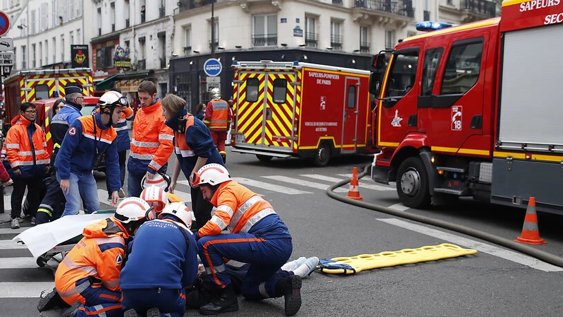 Die Explosion in der Pariser Innenstadt hat vier Tote gefordert.