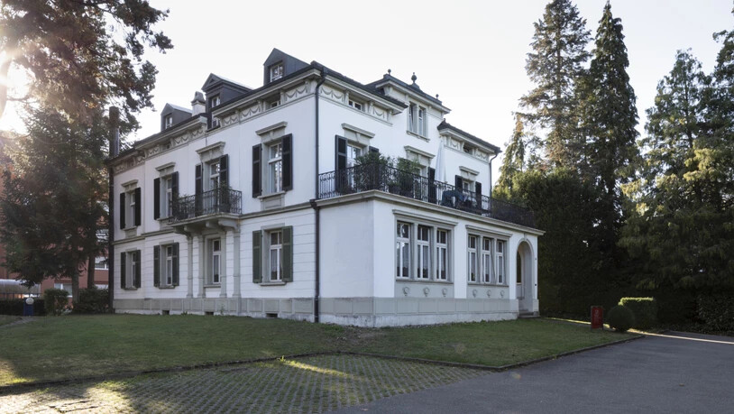 Eine Villa an der Jurastrasse zeugt vom Wohlstand in vergangenen Epochen.