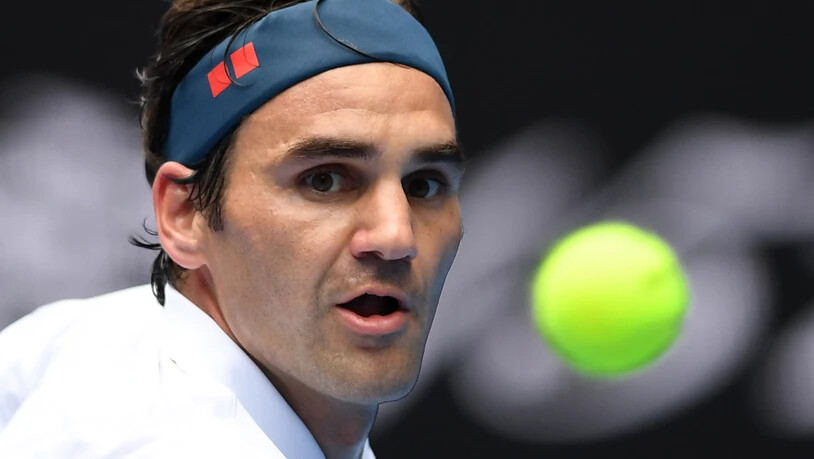 Fokus nach vorne: Roger Federer steht am Australian Open in der 3. Runde