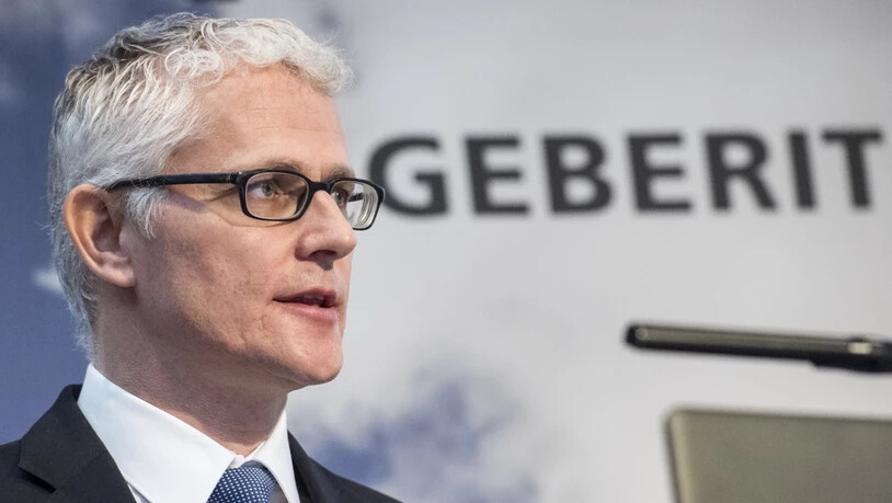 Geberit-Chef Christian Buhl kann eine deutliche Umsatzsteigerung  dank Wechselkurseffekten für 2018 verkünden. (Archiv)