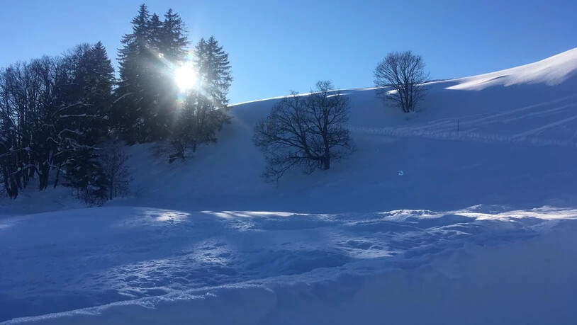 Winterstimmung in Braunwald.