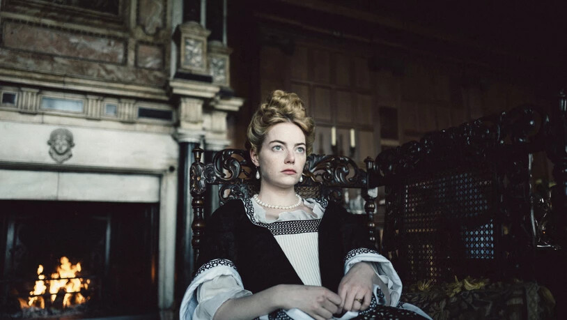 Emma Stone in "The Favourite": Die Britin darf sich Hoffnungen auf einen Nebenrollen-Oscar machen.