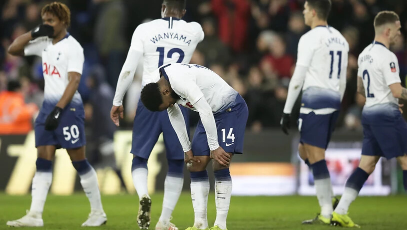 Grosse Enttäuschung bei Tottenham: Die Londoner scheiden auch im FA-Cup aus