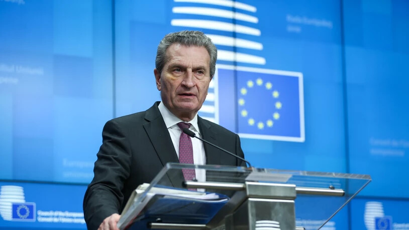 Der EU-Beitritt von sechs Ländern des westlichen Balkans wird nach den Worten von EU- Haushaltskommissar Oettinger derzeit als "Tabu" behandelt.(Archivbild)
