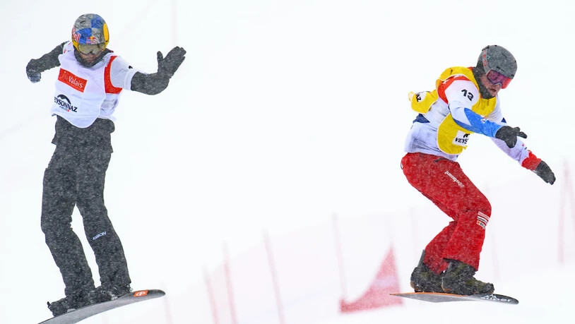 Kalle Koblet blieb wie sämtliche Schweizer Snowboardcrosser in der ersten K.o.-Runde hängen