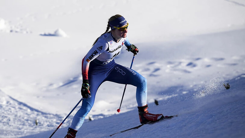 Schweizer Meisterin über 5 km Skating: die Luzernerin Nadine Fähndrich