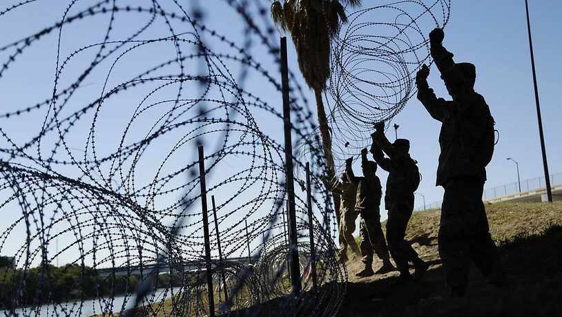 Die USA entsenden weitere Soldaten zum Schutz ihrer Aussengrenze zu Mexiko. (Archivbild)