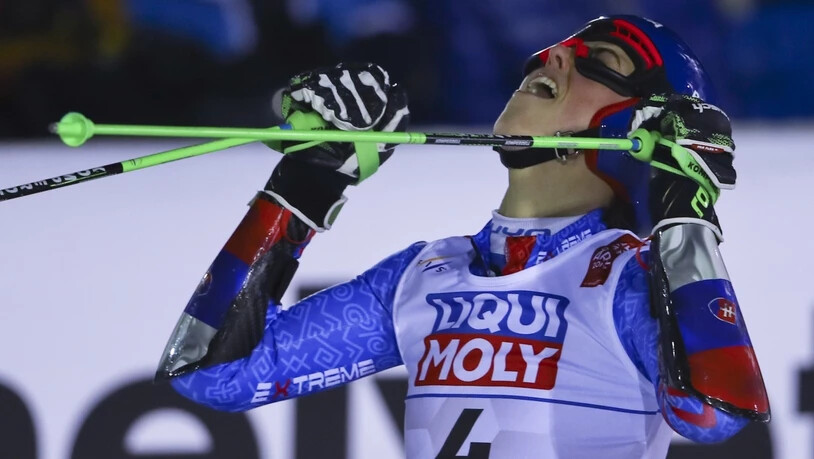 Petra Vlhova - die neue Weltmeisterin im Riesenslalom