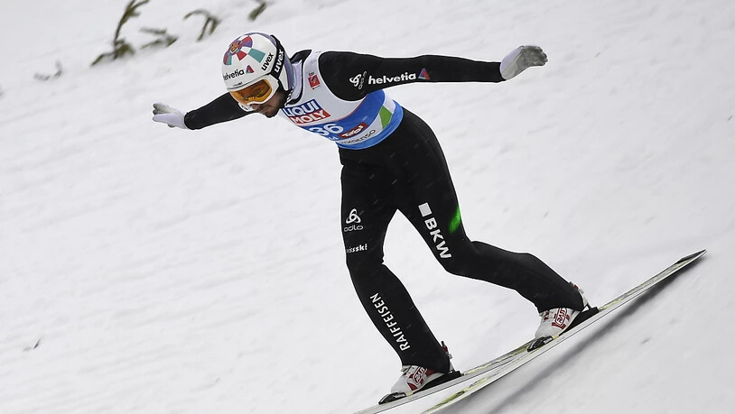 Wurde durch die Bedingungen und den starken Schneefall um seine Medaillenchance gebracht: Killian Peier