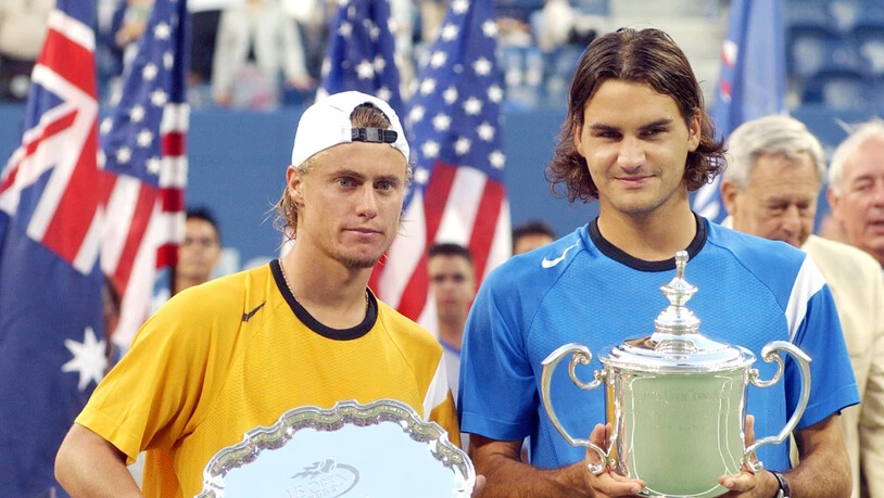 12. September 2004: Seinen 20. Titel holt Federer am US Open mit einer Galavorstellung Lleyton Hewitt
