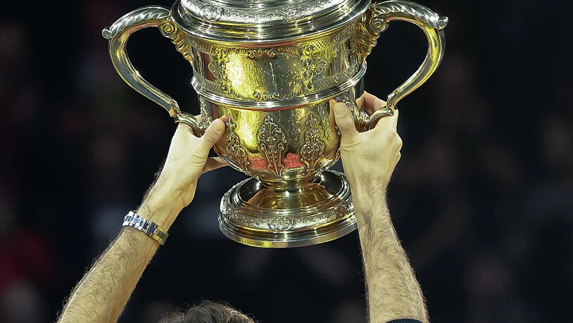 Federers erfolgreichste Turniere: Die Swiss Indoors in Basel...