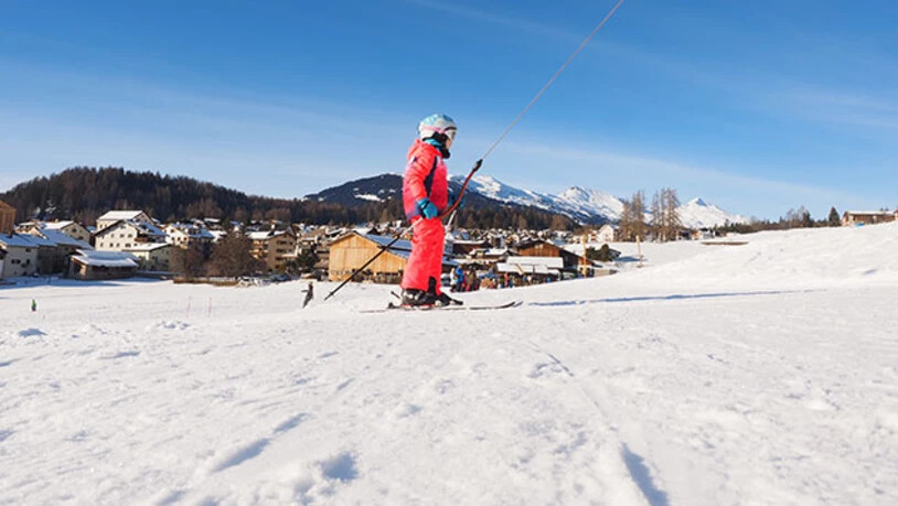 Das Skilift-Seil in Lantsch/Lenz wird im Herbst 2019 ausgetauscht.