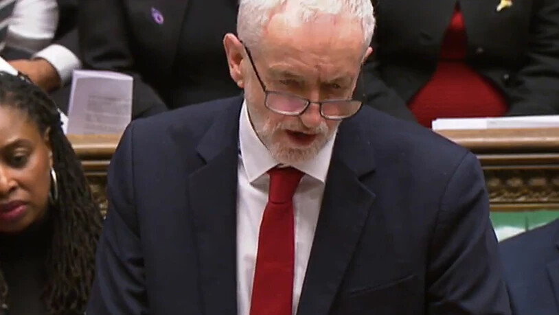 Labour-Chef Jeremy Corbyn bezeichnete die Verhandlungen als "gescheitert".