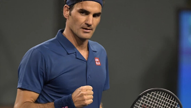 Roger Federer liess sich gegen Stan Wawrinka nicht vom Kurs und von seiner Siegesserie (7 Spiele) abbringen