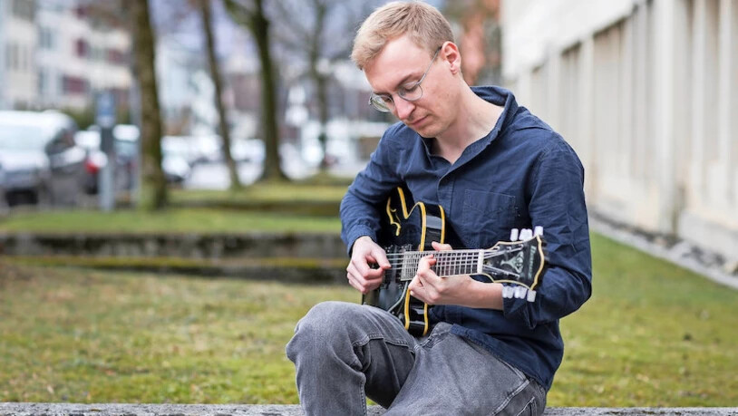 Einen eigenständigen Stil finden: Jazz-Gitarrist Samuel Leipold ist auf gutem Weg dazu. 
