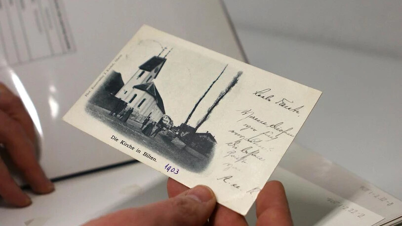 Die Pfarrkirche Bilten 1891.