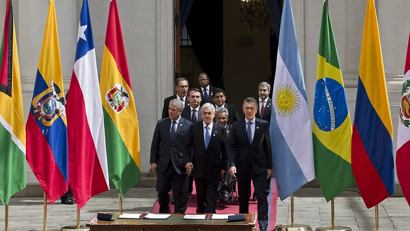 In der Hauptstadt Chiles haben am Freitag die Präsidenten mehrerer Staaten ein neues Bündnis für die Zusammenarbeit gegründet.