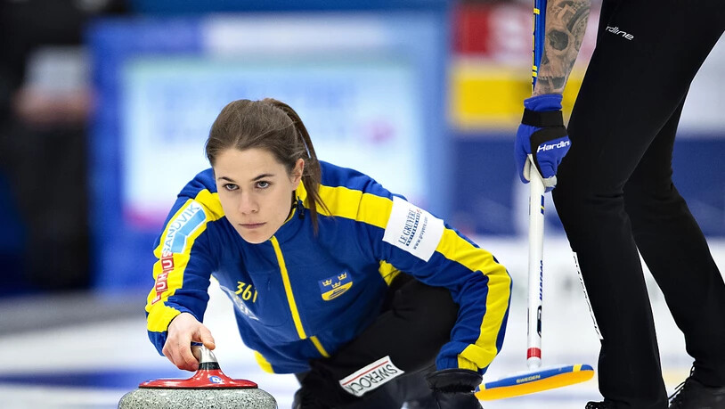 Schwedens Skip Anna Hasselborg ist die derzeit erfolgreichste Curlerin
