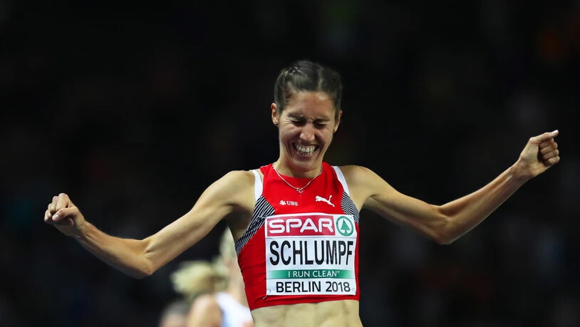 Fabienne Schlumpf - hier bei ihrem Lauf zu EM-Silber über 3000 m Steeple - muss ihr Marathon-Debüt verschieben