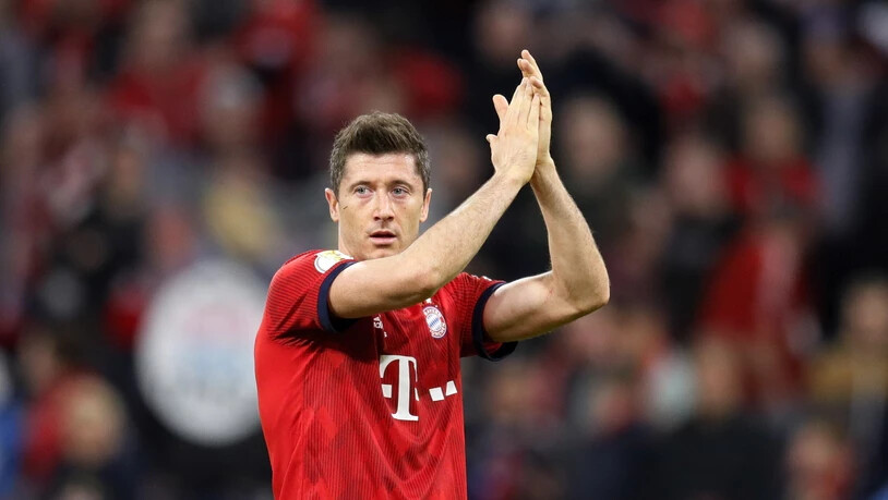 Robert Lewandowski rettete Bayern München nach der Pause