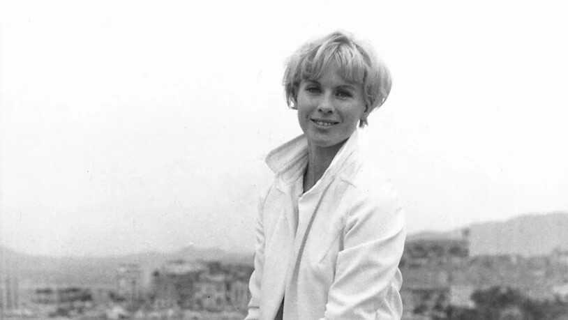 Starb im Alter von 83 Jahren: Die schwedische Schauspielerin Bibi Andersson, in einer Aufnahme von 1966 an den Filmfestspielen von Cannes. (Archivbild)