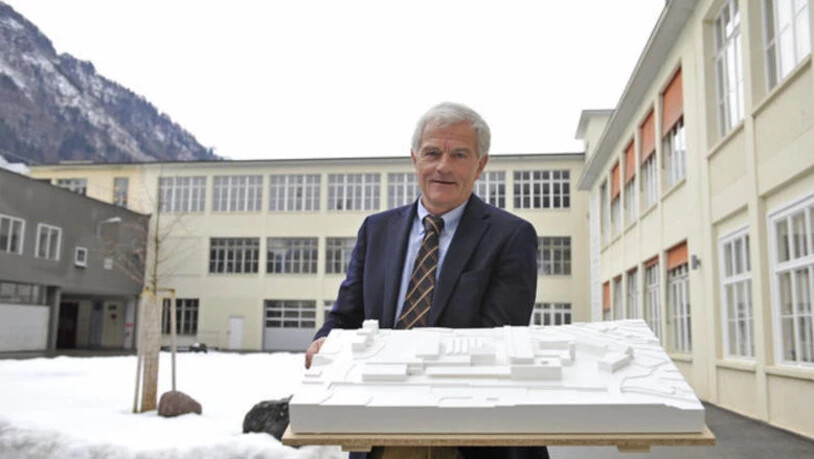 Hans-Peter Keller präsentierte bereits 2015 seine Vision für das Areal. 