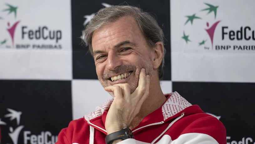 Zuversichtlich vor dem Aufstiegs-Playoff in den USA: Fed-Cup-Captain Heinz Günthardt