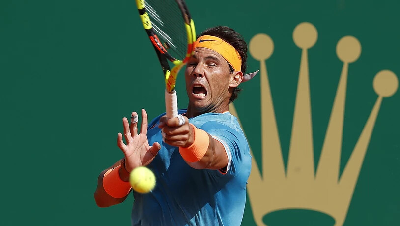 Da nützte aller Einsatz nicht: Rafael Nadal scheiterte in Monte Carlo im Halbfinal