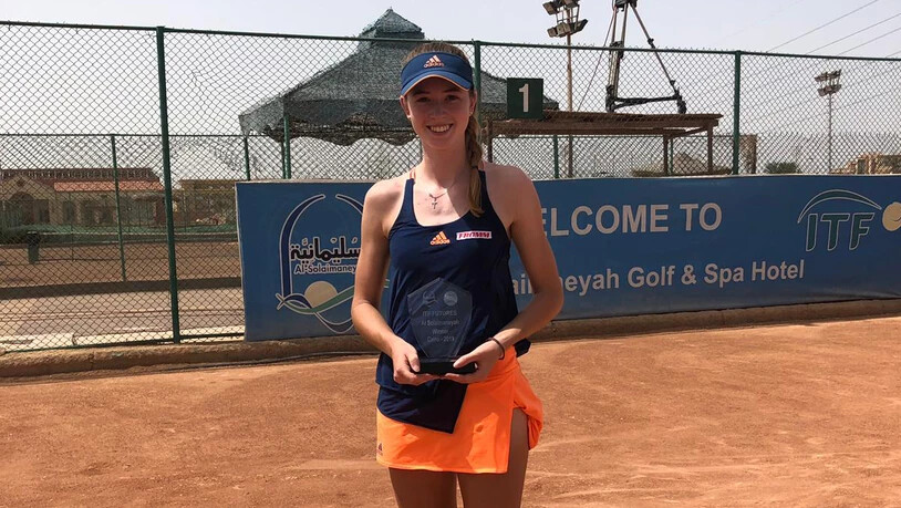 Simona Waltert spielte sich in Kairo zum zweiten Turniersieg der Saison 2019.